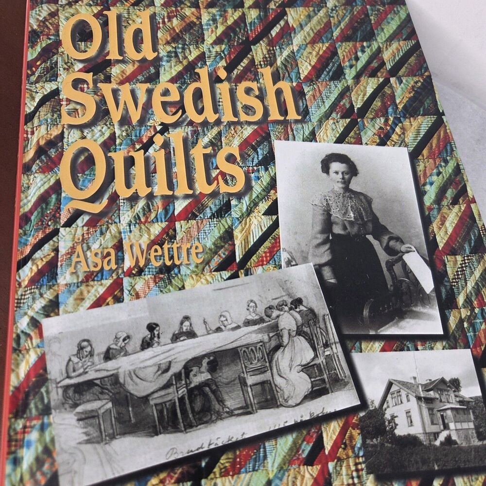 Old Swedish Quilts Asa Wettre Hardcover Interweave Quilting History Photos - Picture 6 of 15